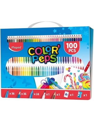 Color’Peps Colouring Set 100pc
